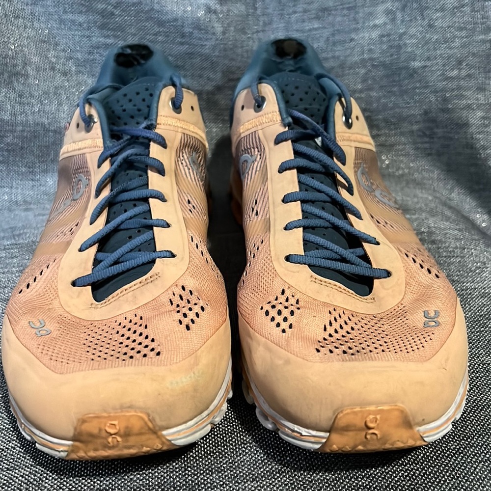 Peach and Blue On Clouds